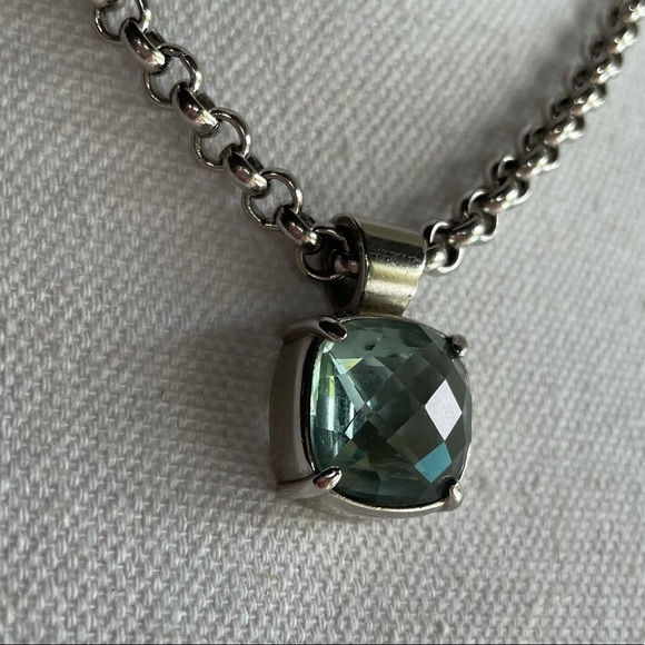 Myka Crystal Chain Link Necklace - Picture 2 of 6